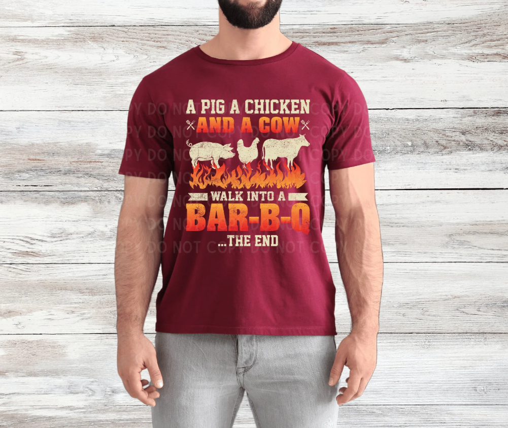 ‘BAR-B-Q... The End’ 🐷🐔🐮🔥