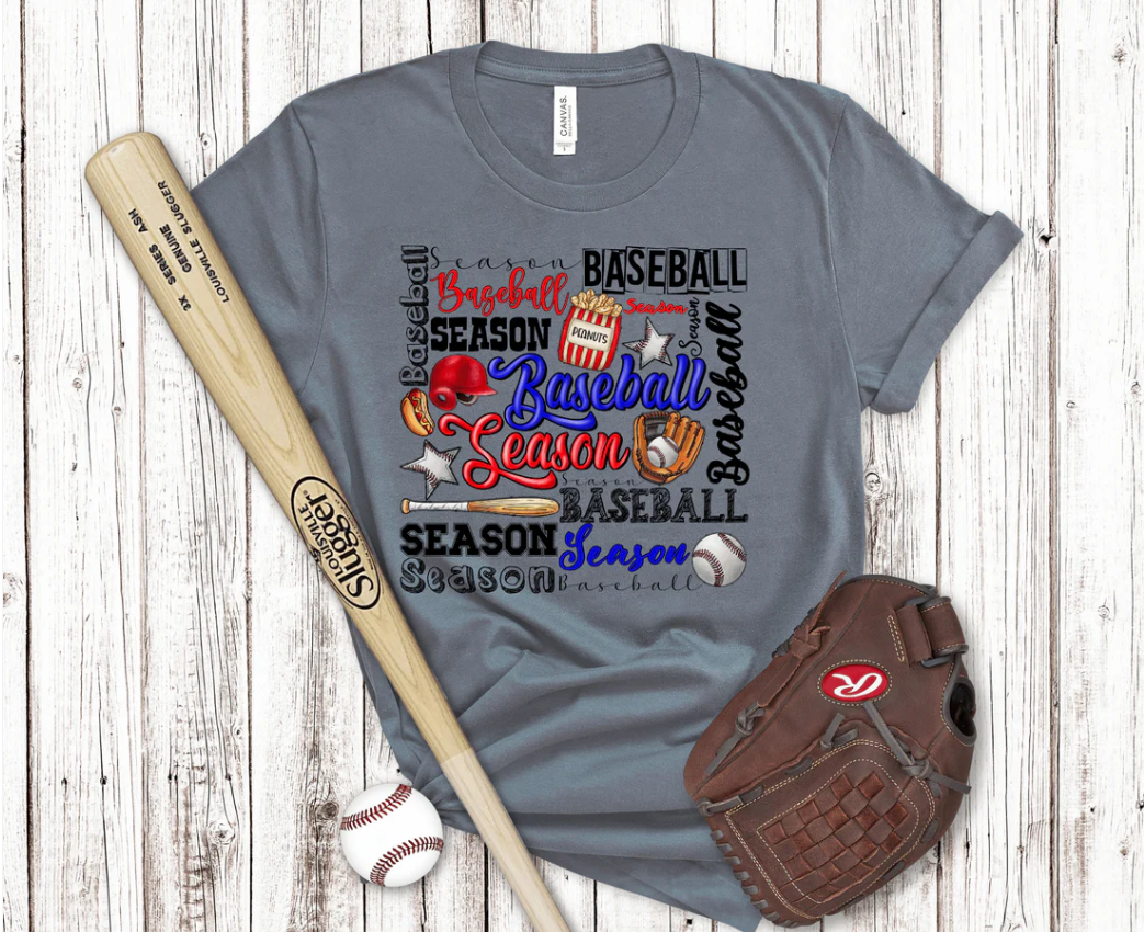 ‘Baseball Season Vibes’ ⚾🍿🧢
