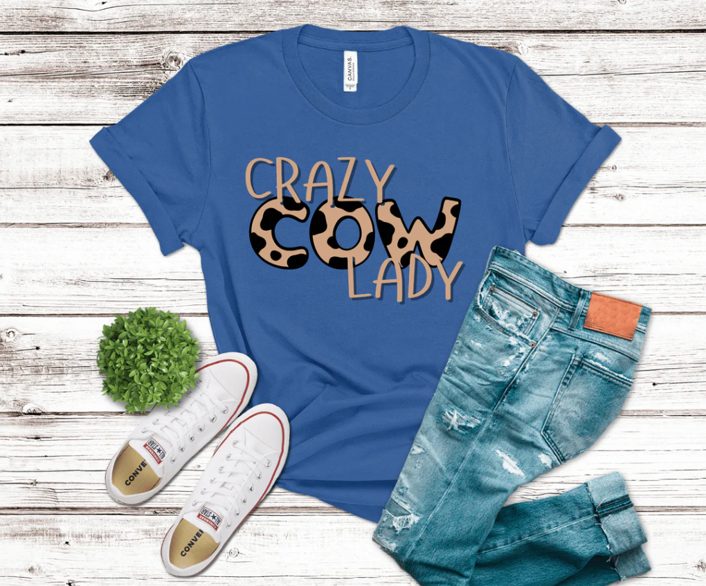 “Crazy Cow Lady” 🐄🤠🧡