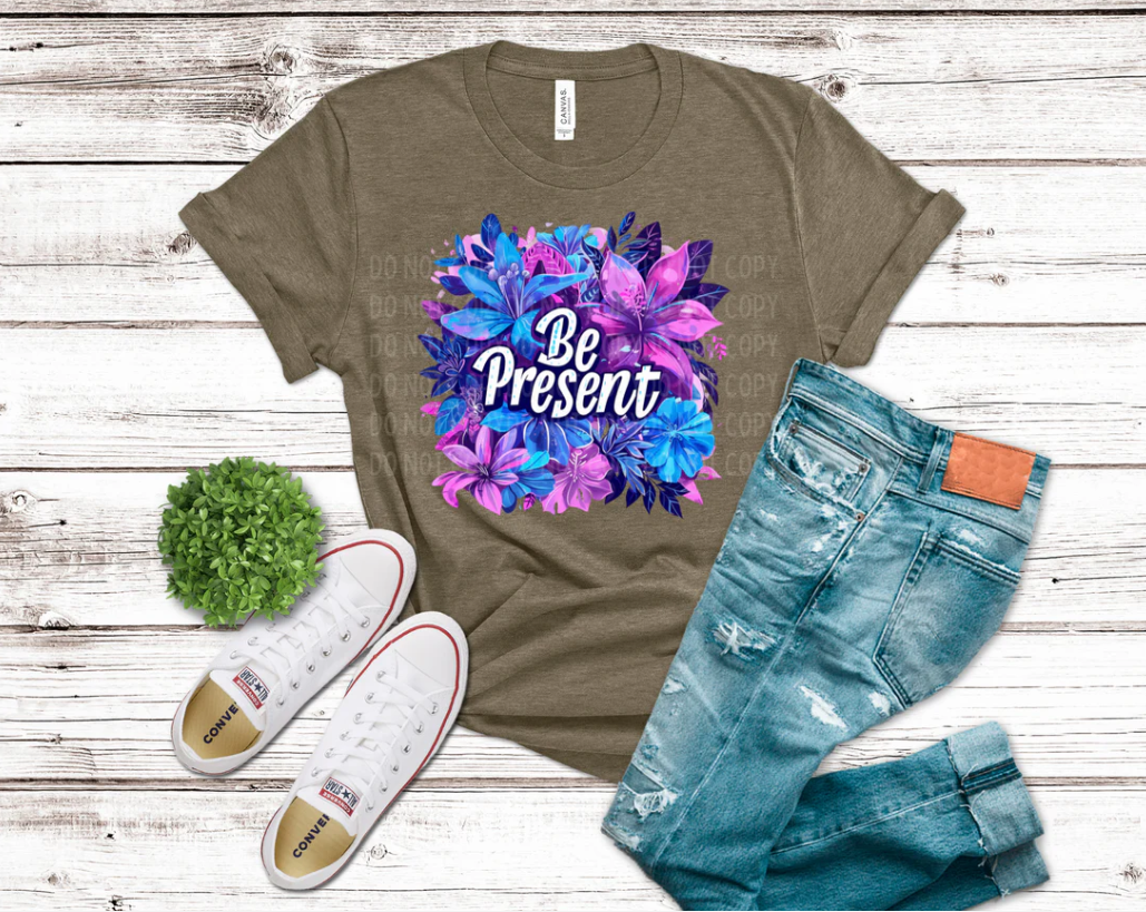 "Mindful Blooms" 🌺🧘‍♀️💜