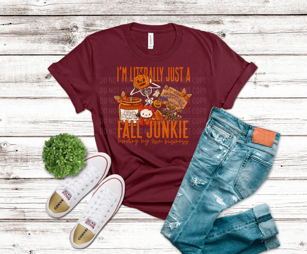"Fall Junkie" 🍁🎃☕