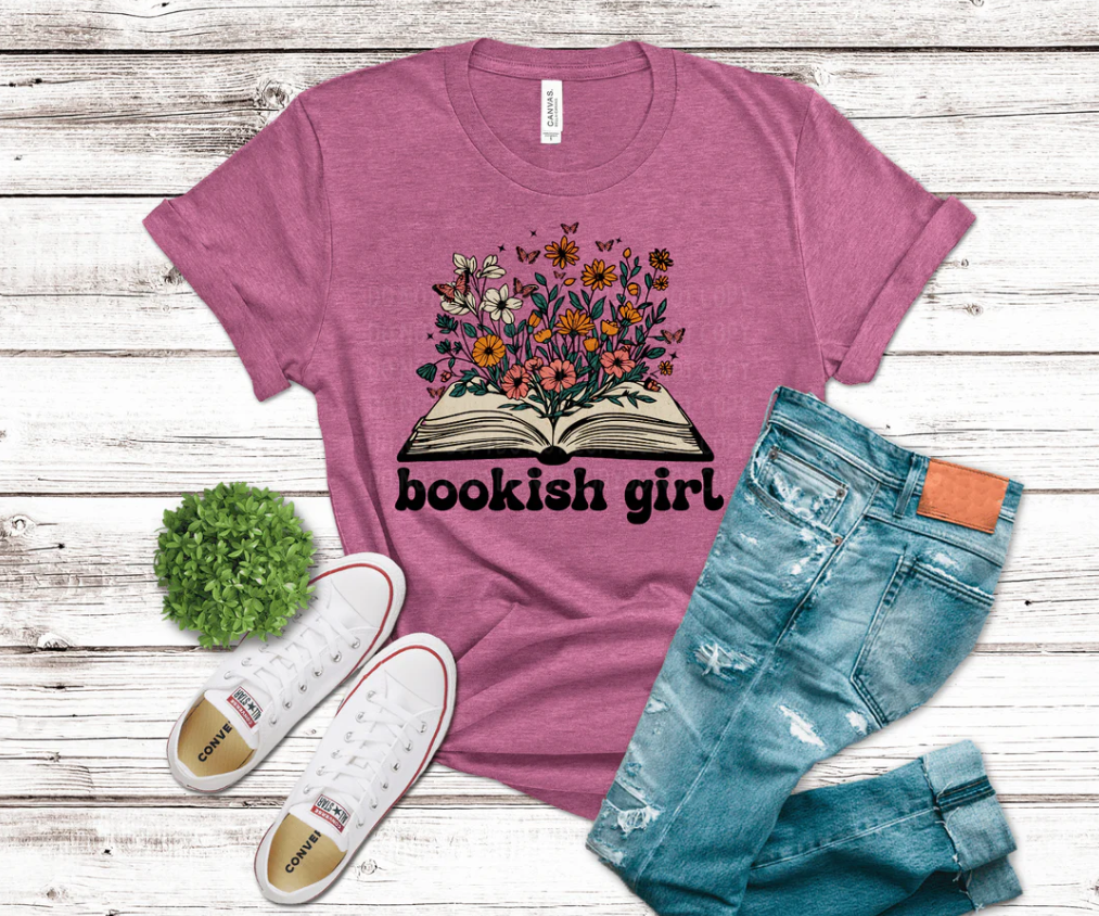 "Blooming Bookworm" 🌸📖🦋