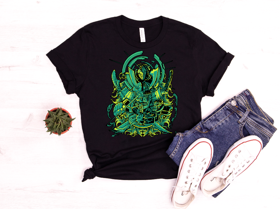 "Venom Shogun 🐍⚔️💚"
