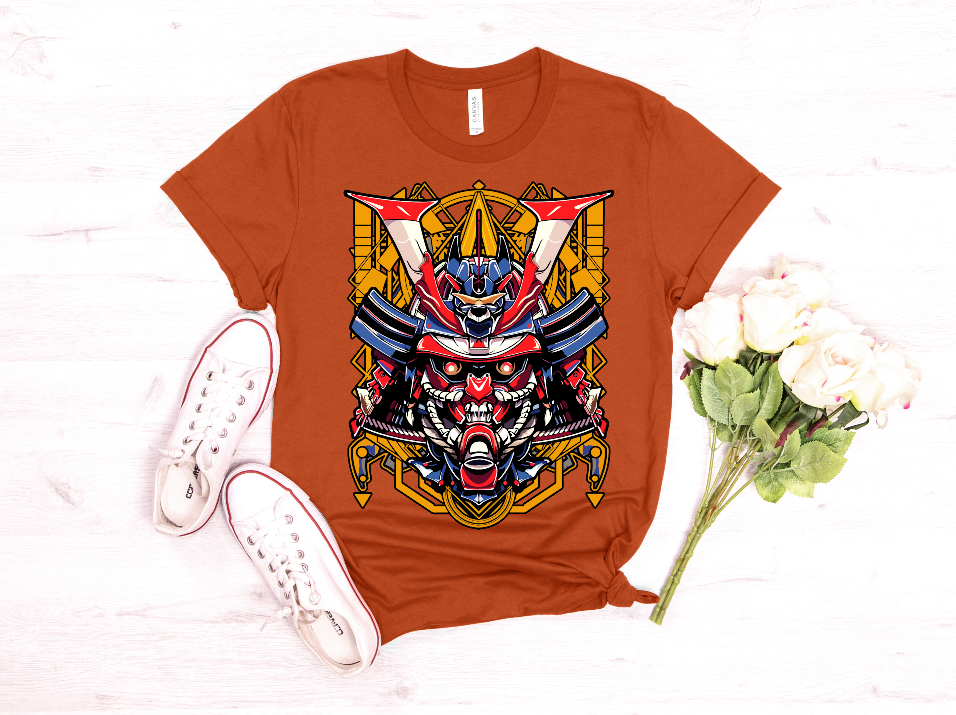 "Crimson Shogun 🔴⚔️💣"