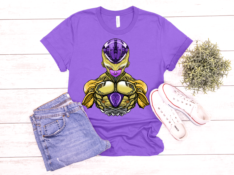 "Golden Galaxy Brawler" 🥊💜🌌