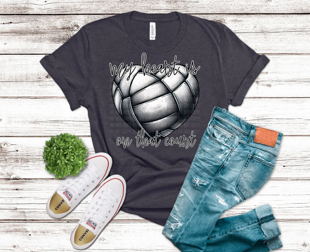 "Court Love" 🖤🏐✨