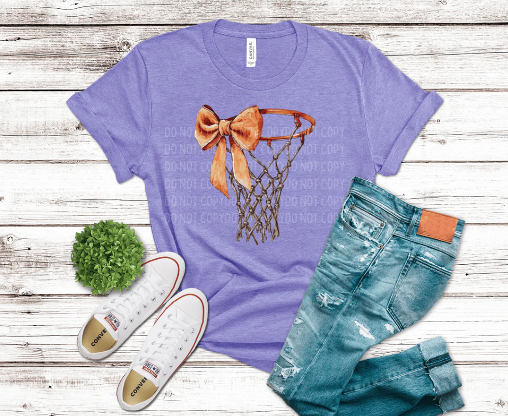 "Net Goals & Hair Bows" 🏀🎀💜