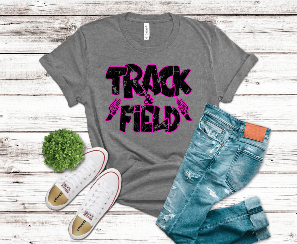 "Fly Girl Track & Field" 👟💖🪽
