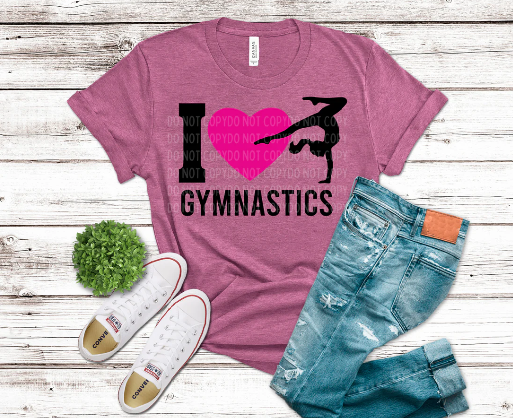 "I love Gymnastics" 🤸‍♀️💓🌟