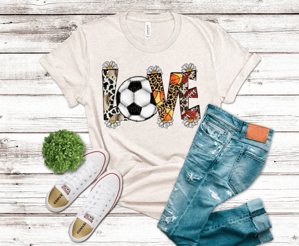 "Wild About Sports" 🐆⚽🌼